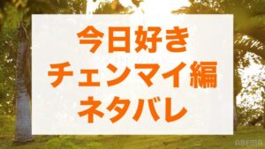 今日好きチェンマイ編